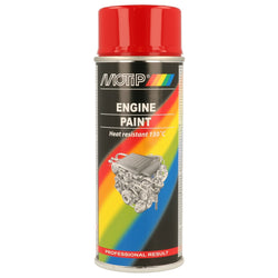 Peinture aérosol pour bloc moteur rouge 400ml