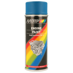 Peinture aérosol pour bloc moteur bleu 400ml