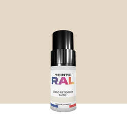 Stylo de retouche RAL 1013 - Blanc perlé brillant 12ml