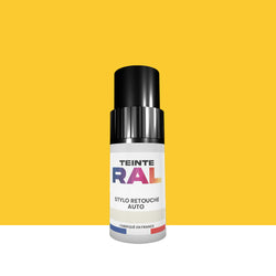 Stylo de retouche RAL 1018 - Jaune zinc brillant 12ml