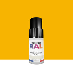 Stylo de retouche RAL 1023 - Jaune trafic brillant 12ml