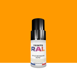 Stylo de retouche RAL 1028 - Jaune melon brillant 12ml