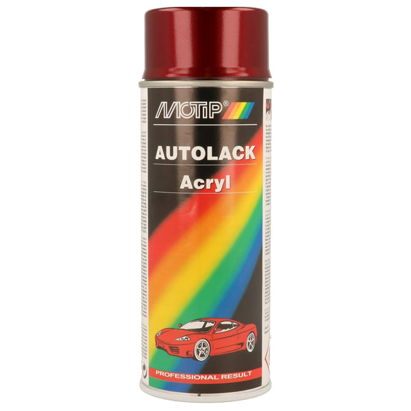 Alex Flittner Designs Vernis Voiture Pulvérisation Kit Pour Seat LS3Z Rouge Dakota Métallique 2K Vernis Transparent Basislack Aérosol Spray 2x400ml