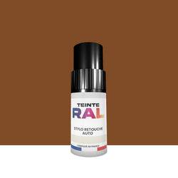 Stylo de retouche RAL 8003 - Marron argile brillant 12ml