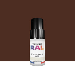 Stylo de retouche RAL 8016 - Marron acajou brillant 12ml