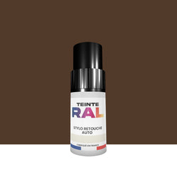 Stylo de retouche RAL 8028 - Marron terre brillant 12ml